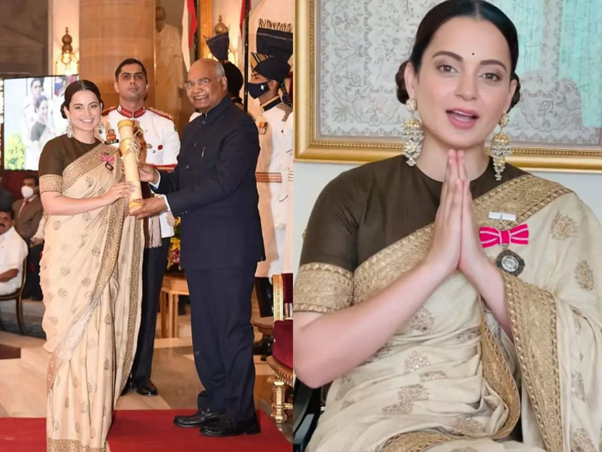 पद्मश्री पुरस्कार मिलने पर बेहद उत्साहित हूॅं : कंगना रनौत