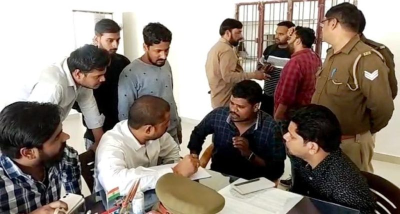 एसपी की कार्यवाही के बाद एक्शन में आयी पुलिस 3 गिरफ्तार