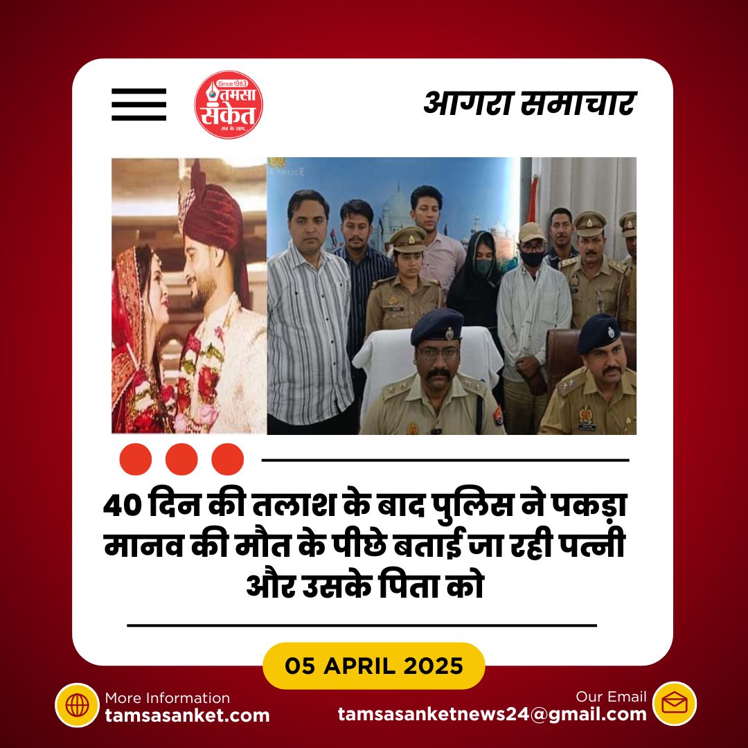 पति की मौत के बाद गायब थी पत्नी, अहमदाबाद से गिरफ्त में आई निकिता शर्मा