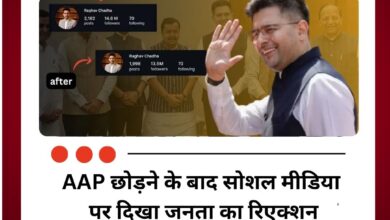 Raghav Chadha Followers Drop: बीजेपी जॉइन करते ही राघव चड्डा को लाखों ने किया अनफॉलो