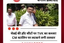 चेन्नई की हॉट सीटों पर TVK का कब्जा! CM स्टालिन पर लटकने लगी हार की तलवार