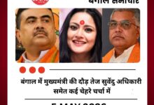 बंगाल में मुख्यमंत्री की दौड़ तेज सुवेंदु अधिकारी समेत कई चेहरे चर्चा में