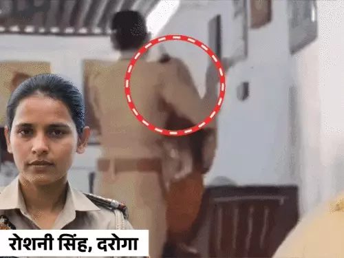 वाराणसी के चौबेपुर थाने में फरियादी महिला से मारपीट के मामले का सांकेतिक दृश्य।