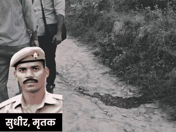 बुलंदशहर में आत्महत्या की घटना के बाद मौके पर मौजूद पुलिस का सांकेतिक चित्र।