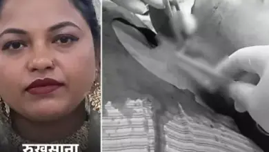 कानपुर के नरवल क्षेत्र में महिला की मौत के बाद जांच में जुटी पुलिस।