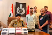 लखनऊ में डिजिटल अरेस्ट साइबर फ्रॉड मामले में गिरफ्तार आरोपियों की सांकेतिक तस्वीर।
