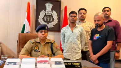 लखनऊ में डिजिटल अरेस्ट साइबर फ्रॉड मामले में गिरफ्तार आरोपियों की सांकेतिक तस्वीर।