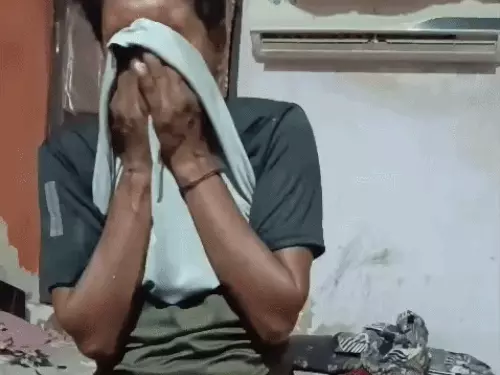 चंडीगढ़ में आत्महत्या मामले की जांच करती पुलिस टीम।