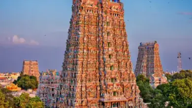 मदुरै के मीनाक्षी मंदिर ट्रस्ट की जमीन हड़पने के मामले से जुड़ी प्रतीकात्मक तस्वीर।