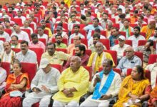 अंबेडकरनगर में भाजपा कार्यकर्ता सम्मेलन में डॉ श्यामा प्रसाद मुखर्जी जयंती कार्यक्रम