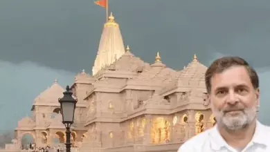 राम मंदिर चढ़ावा मामले में जांच की मांग से जुड़े राहुल गांधी और मल्लिकार्जुन खड़गे का सांकेतिक चित्र।