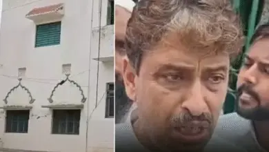 कलेक्ट्रेट मस्जिद विवाद पर मीडिया से बातचीत करते कांग्रेस सांसद इमरान मसूद।