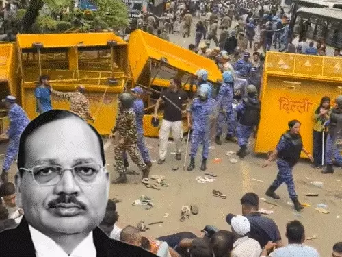 संसद मार्च के दौरान छात्रों पर पुलिस कार्रवाई से संबंधित याचिका पर सुप्रीम कोर्ट में सुनवाई।