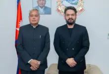 बालेन शाह और भारतीय राजदूत नवीन श्रीवास्तव की बैठक
