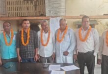 रोडवेज कर्मचारी परिषद के चुनाव के बाद निर्वाचित पदाधिकारियों की सांकेतिक तस्वीर।