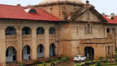 इलाहाबाद हाईकोर्ट की इमारत, जहां धर्मांतरण मामले में फैसला सुनाया गया