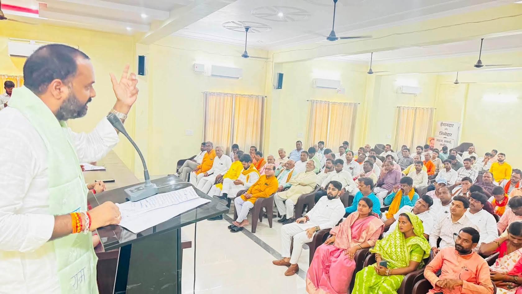 अंबेडकरनगर में विभाजन विभीषिका स्मृति दिवस पर भाजपा की गोष्ठी