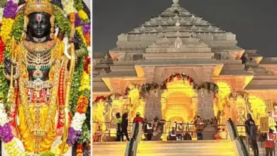 अयोध्या राम मंदिर की पहली मंजिल पर स्थित राम दरबार, जहां अब बिना पास दर्शन की सुविधा मिलेगी।
