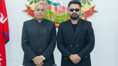 नेपाल के प्रधानमंत्री बालेन शाह की तस्वीर