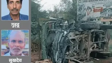 भिंड हाईवे पर पिकअप और ट्रक की भीषण टक्कर