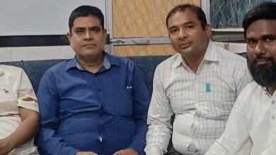 अम्बेडकरनगर के हंसवर में डिस्टेंस एजुकेशन पर आयोजित विचार गोष्ठी का दृश्य।