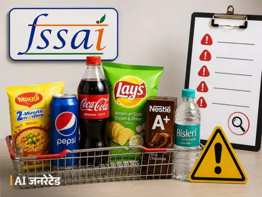 FSSAI की खाद्य सुरक्षा और लेबलिंग नियमों पर कार्रवाई