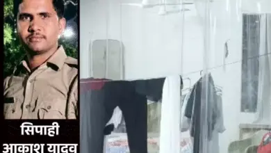 गोमती नगर थाने में सिपाही की मौत के मामले की जांच करती पुलिस