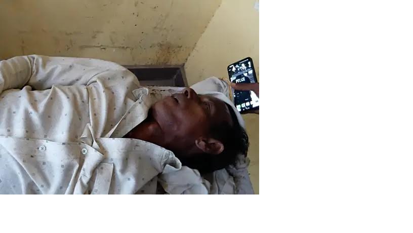 अंबेडकरनगर के नाऊनगर में आकाशीय बिजली गिरने का हादसा