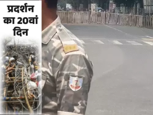 रांची में JPSC-JSSC परीक्षा के विरोध में प्रदर्शन करते छात्र