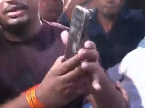 रांची के जयपाल सिंह मुंडा स्टेडियम में भर्ती परीक्षाओं के विरोध में धरना देते छात्रों की सांकेतिक तस्वीर।