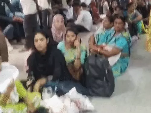 KGMU OPD में सर्वर ठप होने से परेशान मरीज