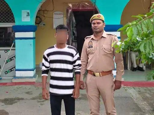 बंथरा में बच्ची से अश्लील हरकत मामले में आरोपी की गिरफ्तारी
