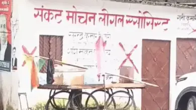 लखनऊ जिला अदालत के पास अवैध चैंबरों पर नगर निगम की कार्रवाई की तैयारी।