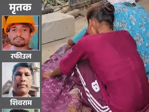 मथुरा के निर्माणाधीन ओमेक्स मॉल में शटरिंग गिरने के बाद राहत बचाव कार्य