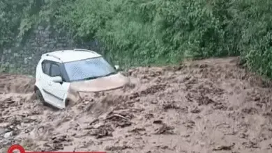 बारिश, जलभराव और बाढ़ से प्रभावित इलाके की सांकेतिक तस्वीर।