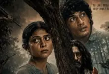 फिल्म ‘साहिया’ के पोस्टर और सेंसर प्रक्रिया को लेकर बयान देते निर्माता-निर्देशक संजय शर्मा का प्रतीकात्मक दृश्य।