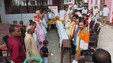 अंबेडकरनगर के जलालपुर में संत रविदास जयंती पर निकली कलश यात्रा