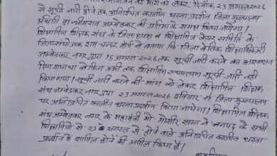 अंबेडकरनगर में शिक्षामित्रों के प्रस्तावित धरना प्रदर्शन का मामला