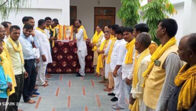 अंबेडकरनगर में सुभासपा की बैठक और संत नरहरी महाराज की जयंती का आयोजन