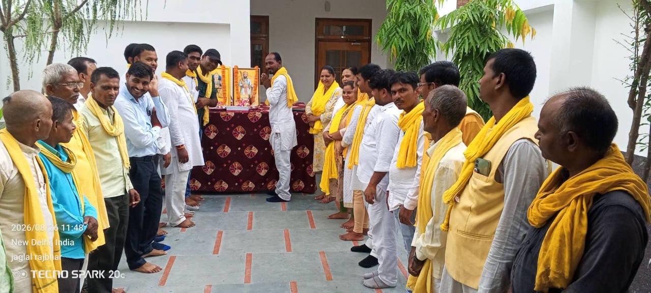 अंबेडकरनगर में सुभासपा की बैठक और संत नरहरी महाराज की जयंती का आयोजन