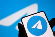 Apple App Store में दिखाई देता Telegram ऐप का सांकेतिक चित्र।