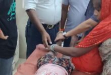 अकबरपुर रोडवेज के पास सड़क हादसे में घायल चार वर्षीय बालक
