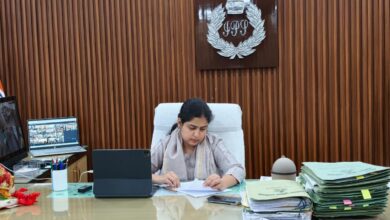 अंबेडकरनगर पुलिस कार्यालय में एसपी प्राची सिंह की जनसुनवाई