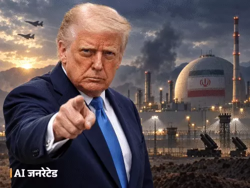 ईरान के भूमिगत परमाणु परिसर पिकैक्स माउंटेन और तेल टैंकर पर अमेरिकी हमले से जुड़ी खबर का प्रतिनिधि दृश्य