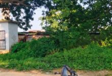 चांडीपुर कला गांव में देवस्थान और खेल मैदान की जमीन पर कथित अतिक्रमण का मामला।