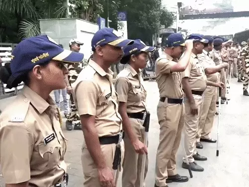 साहिल वाकोडे की मौत के बाद IIT बॉम्बे कैंपस में प्रदर्शन करते छात्र।