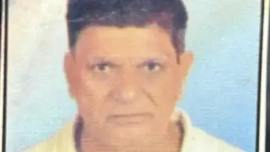 लखनऊ के मड़ियांव में चाकू से हमले के बाद घटनास्थल का दृश्य