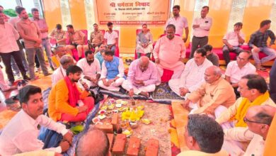 मेढ़वा रघुवंशी में प्राथमिक स्वास्थ्य केंद्र का भूमिपूजन