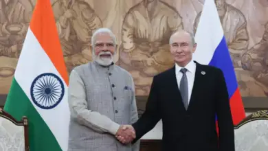 पीएम मोदी और रूस के राष्ट्रपति पुतिन