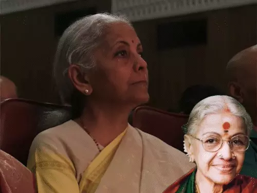 एमएस सुब्बुलक्ष्मी की 110वीं जयंती के कार्यक्रम में निर्मला सीतारमण भावुक हुईं